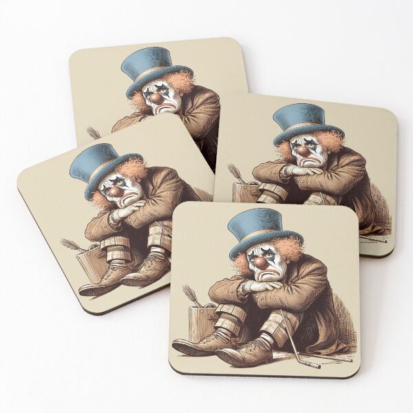 Item preview, TRAVELING CLOWN designed and sold by Foxlindesigns.