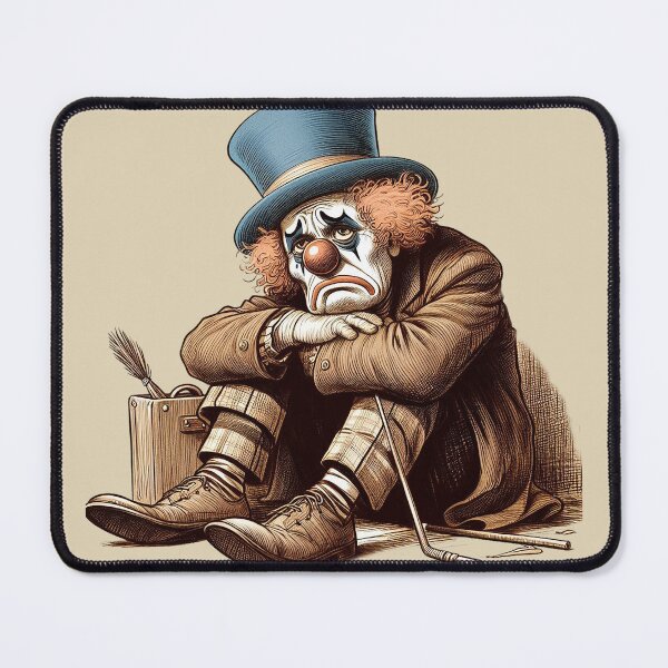 Item preview, TRAVELING CLOWN designed and sold by Foxlindesigns.