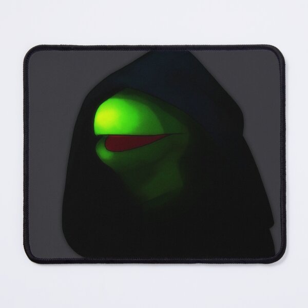 Item preview, Dark Kermit - Kermit Meme - Steel Blue Background designed and sold by ArleesArt.