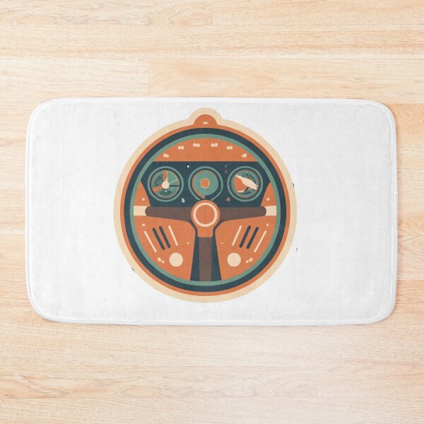 Artikelvorschau, Vintage Cockpit Dashboard - Minimalistisches Luftfahrtdesign entworfen und verkauft von NiftyWrx.