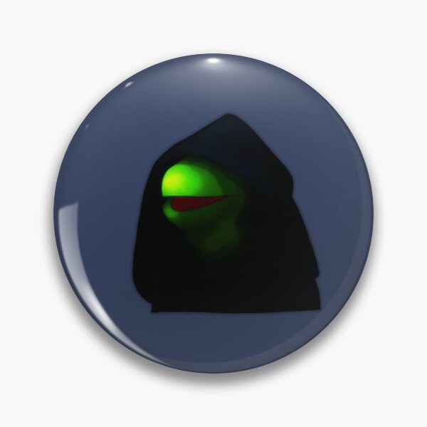 Item preview,  Dark Kermit - Kermit Meme -  Blue Background designed and sold by ArleesArt.