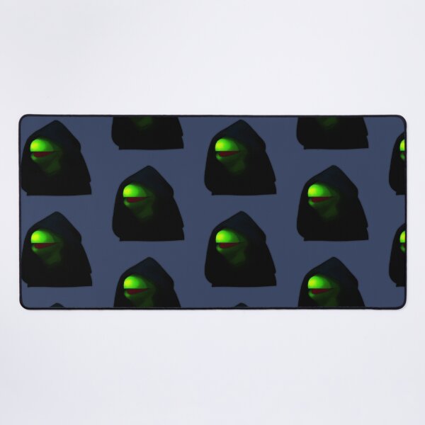 Item preview, Dark Kermit - Kermit Meme - Blue Background designed and sold by ArleesArt.