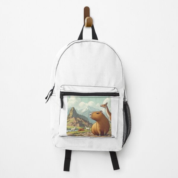 Item preview, Capybara Visits Inca Ruins1 designed and sold by Capybara Art Lover.