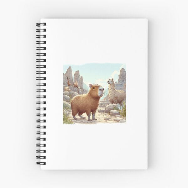 Item preview, Capybara Visits Inca Ruins3 designed and sold by Capybara Art Lover.
