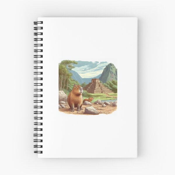 Item preview, Capybara Visits Inca Ruins4 designed and sold by Capybara Art Lover.