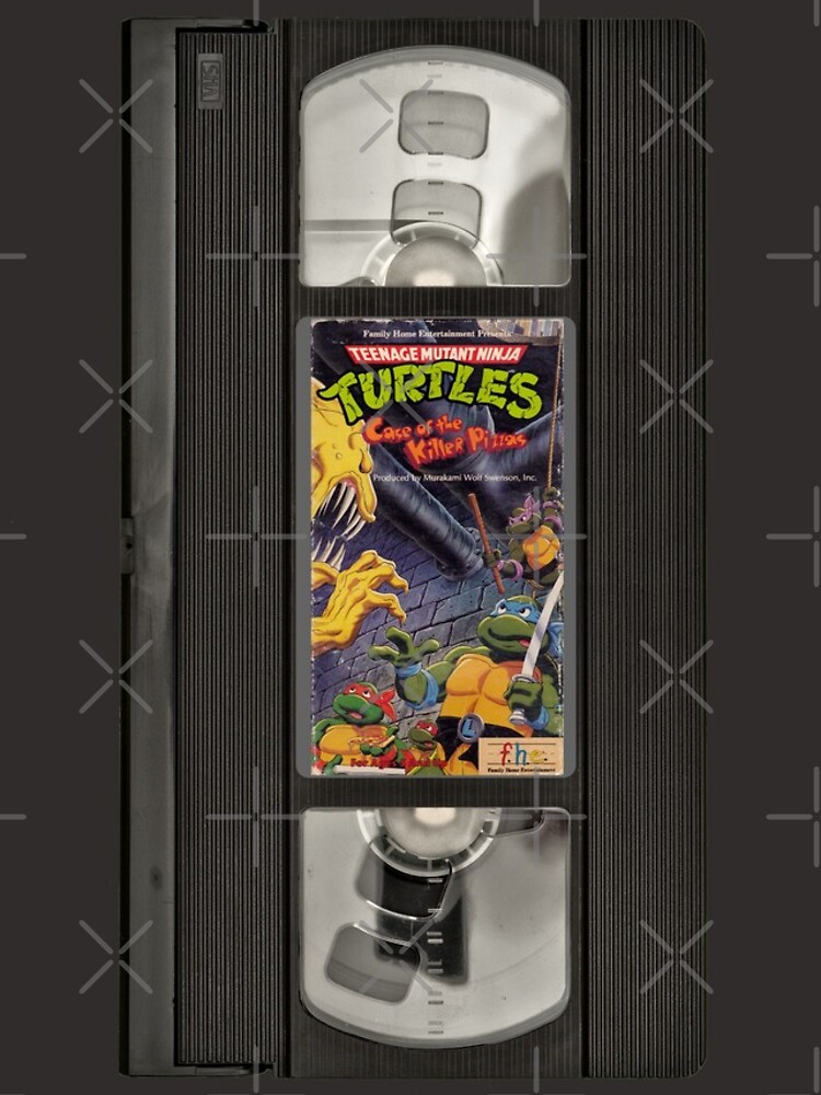 Disover Retro Ninja Turtles Video VHS  iPhone Case
