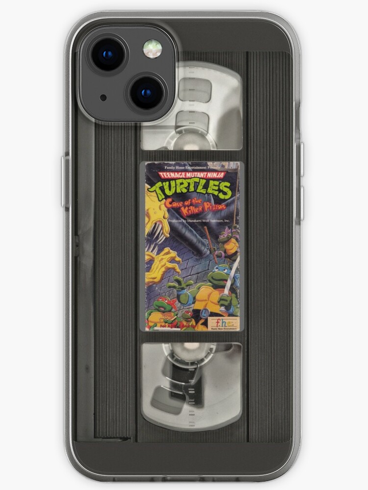 Retro Ninja Turtles Video Vhs Iphone Case By Bramblebox Redbubble