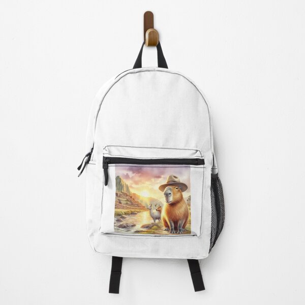 Item preview, Capybara Visits Inca Ruins7 designed and sold by Capybara Art Lover.