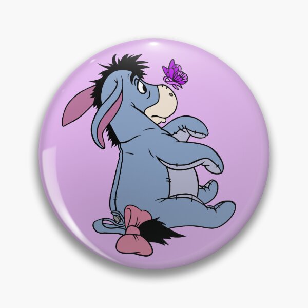 Item preview, Donkey With Awareness Ribbon Butterfly (Purple) designed and sold by CaitlynConnor.