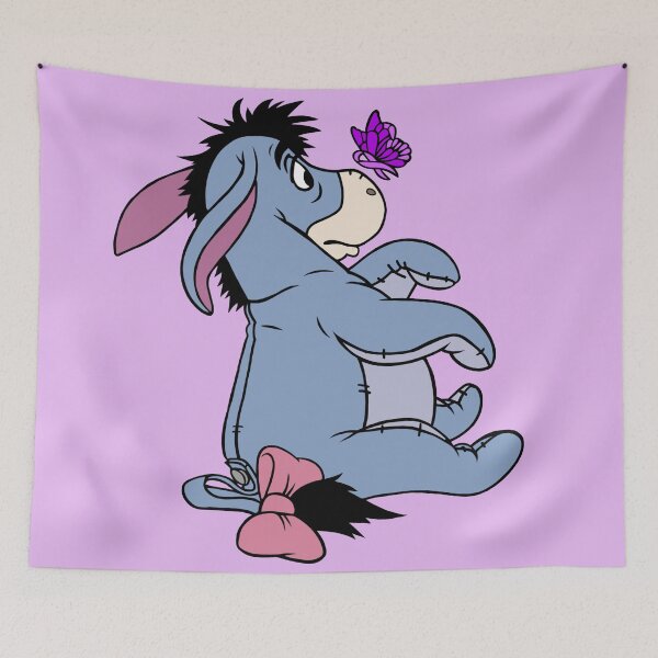 Item preview, Donkey With Awareness Ribbon Butterfly (Purple) designed and sold by CaitlynConnor.
