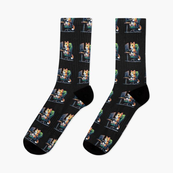 Item preview, Cat sitting in a gaming chair playing video games designed and sold by NeaftyFinds.
