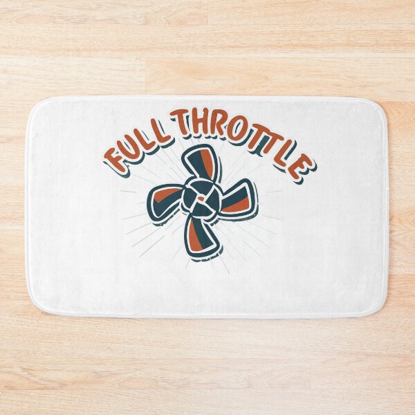 Item preview, Full Throttle Spinning Propeller Stencil Design designed and sold by NiftyWrx.