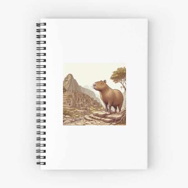 Item preview, Capybara Visits Inca Ruins8 designed and sold by Capybara Art Lover.