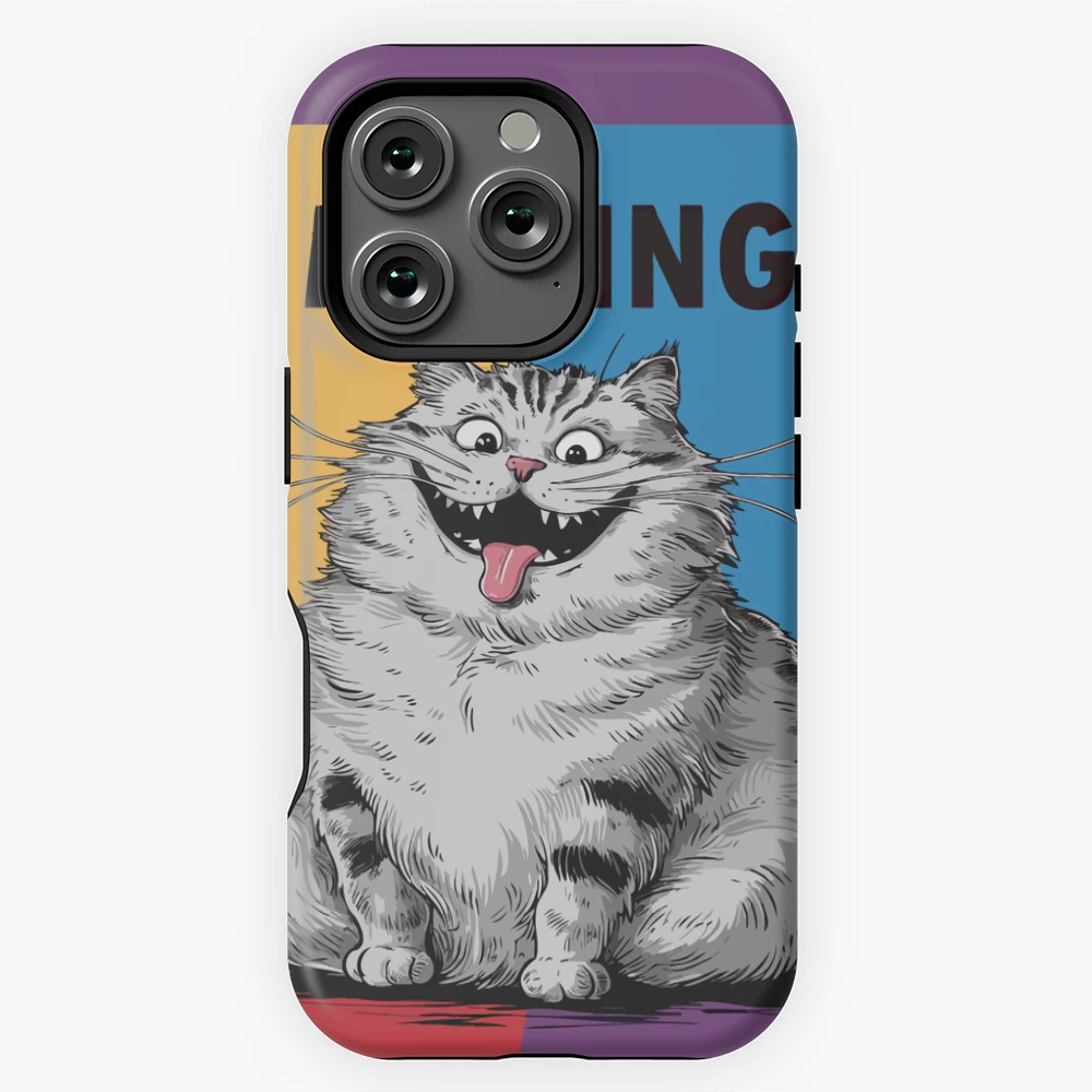 Society6 iPhone5用 Mega Space Cat Rising 猫 ビーム mewing sigma rizz cat gyatt gigachat