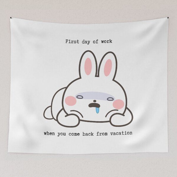 Item preview, first day of work when you come back from vacation designed and sold by Namelesssss458.