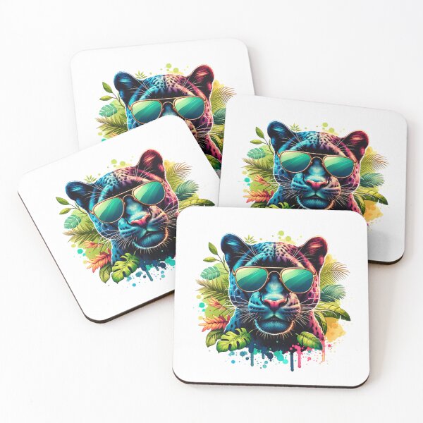 Item preview, Panther Wearing Sunglasses designed and sold by TheAnimalZ00.