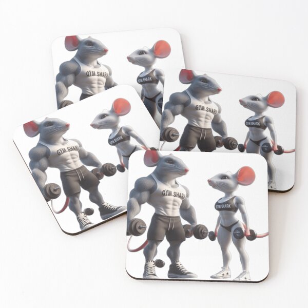 Item preview, GYM LOVER MOUSE designed and sold by 42youbest.