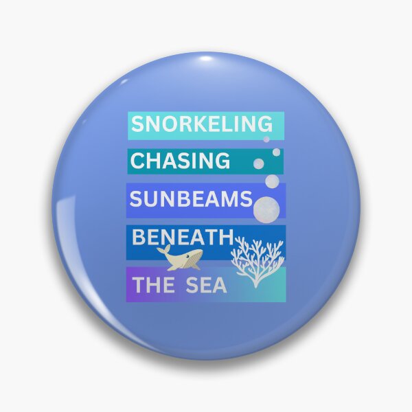 Item preview, Snorkeling chasing sunbeams beneath the sea designed and sold by seahorse crossing.