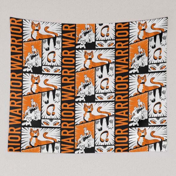 Item preview, Warrior Cats: Graphic Novel Design (orange) designed and sold by Kara Hatton.