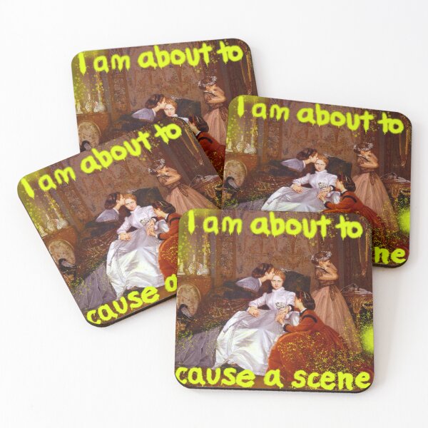 Item preview, I am about to cause a scene  designed and sold by discocowgirl.