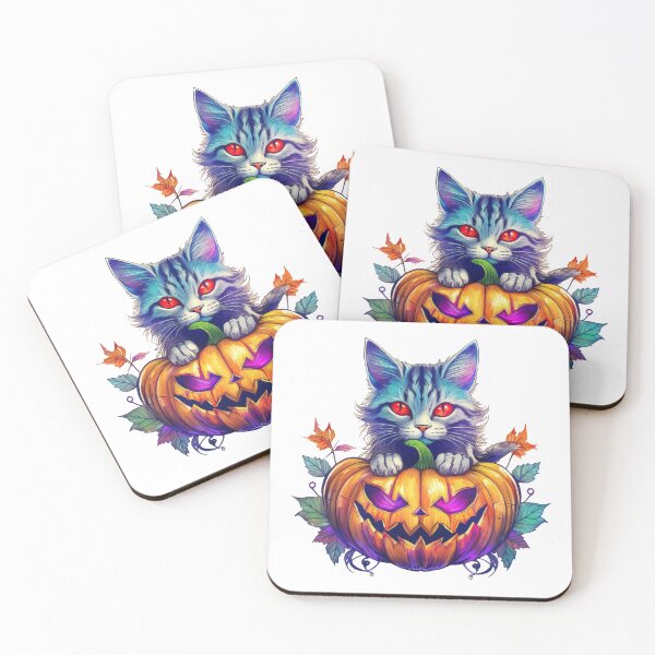 Artikelvorschau, Halloween Katze entworfen und verkauft von lmartes.