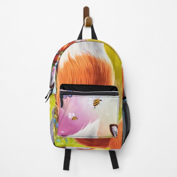 Artikelvorschau, Fuchs-Porträt. Frühlingsfuchs, Blumenfuchs, glücklicher Fuchs, Fantasiefuchs, wunderlicher Fuchs, Fuchsfigur entworfen und verkauft von FoxVibes.