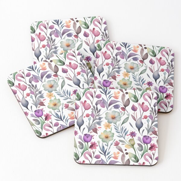 Item preview, Vibrant Watercolor Floral Pattern designed and sold by MrKATORSKI.