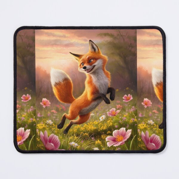 Artikelvorschau, Fuchs-Porträt. Frühlingsfuchs, Blumenfuchs, glücklicher Fuchs, Fantasiefuchs, wunderlicher Fuchs entworfen und verkauft von FoxVibes.