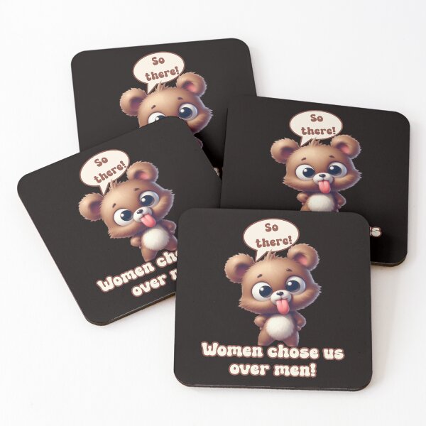 Item preview, Women chose us over men! Man or Bear Funny TikTok meme humor. designed and sold by JoyOfHopeStore.