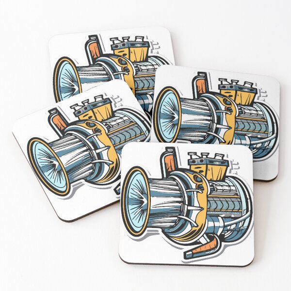 Item preview, Blueprint Aircraft Turbine Engine Design designed and sold by NiftyWrx.