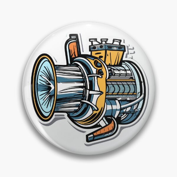 Item preview, Blueprint Aircraft Turbine Engine Design designed and sold by NiftyWrx.