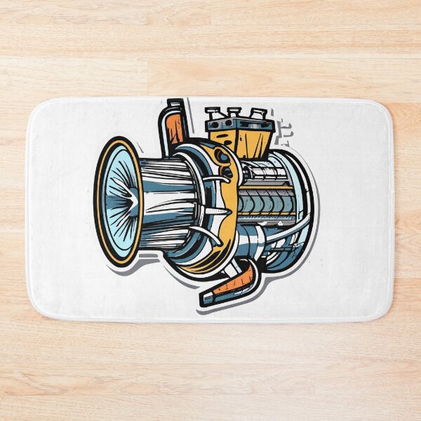 Item preview, Blueprint Aircraft Turbine Engine Design designed and sold by NiftyWrx.