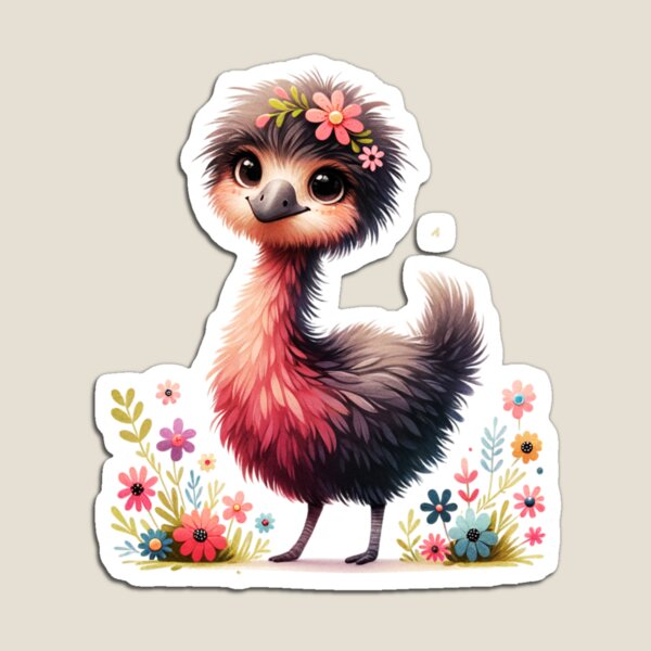 Item preview, Cute Emu Bird designed and sold by TheAnimalZ00.