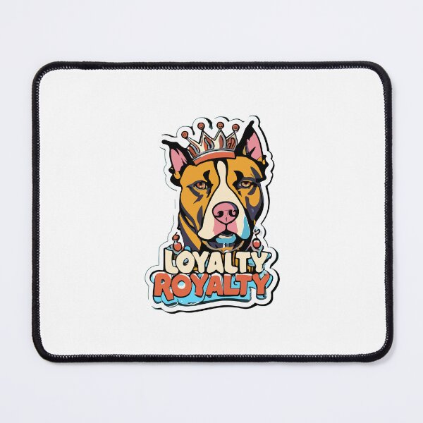 Item preview, Fierce Friendly Pitbull Crown - Loyalty Royalty Urban designed and sold by NiftyWrx.