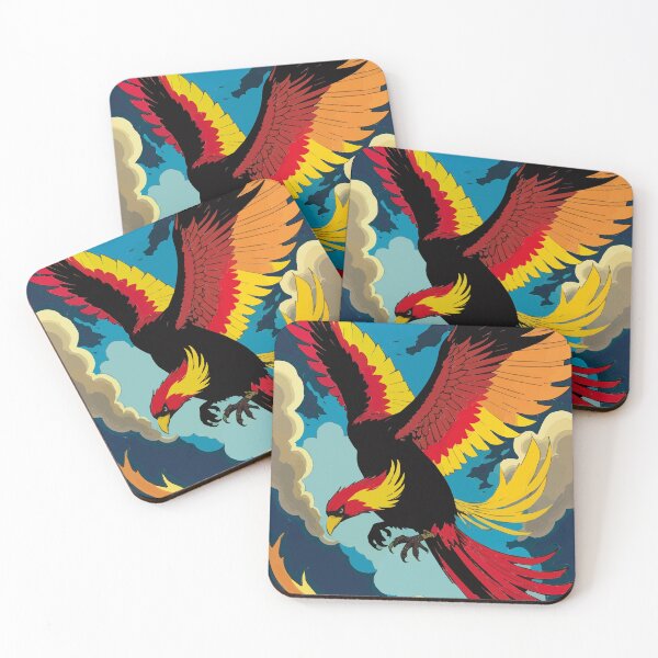 Item preview, Comic Book Illustration of a Phoenix designed and sold by i-portraits.