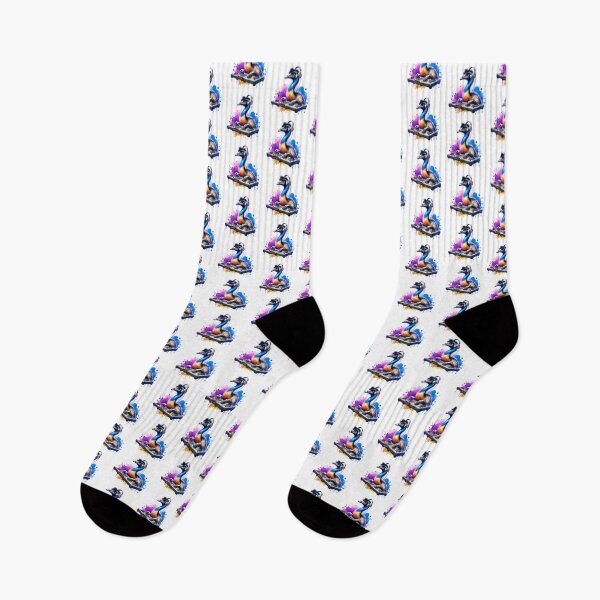 Item preview, Watercolor DJ Emu designed and sold by TheAnimalZ00.