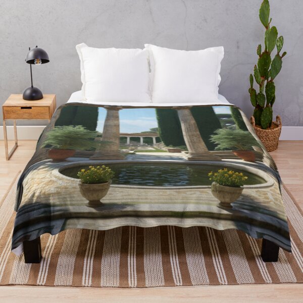 Item preview, Sunny Afternoon in a Roman Peristyle Garden designed and sold by YuckyCat.