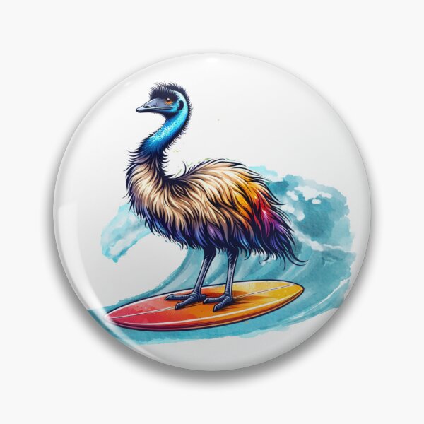 Item preview, Emu Animal Surfing designed and sold by TheAnimalZ00.