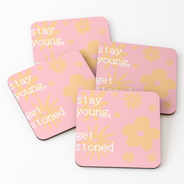 Item preview, stay young get stoned designed and sold by skribblepixie.