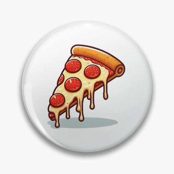 Item preview, A slice of sausage pizza with melting mozzarella designed and sold by MyPixelmate.