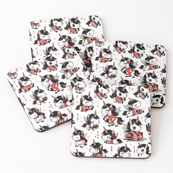 Item preview, Creative art, Unicorns with Asian theme designed and sold by itsyorstore.