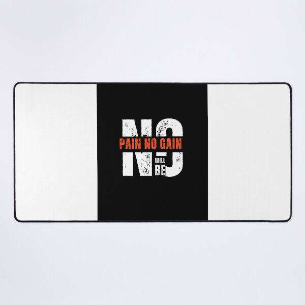 Item preview, slogon-No pain no gain will be designed and sold by Einsteinshop.