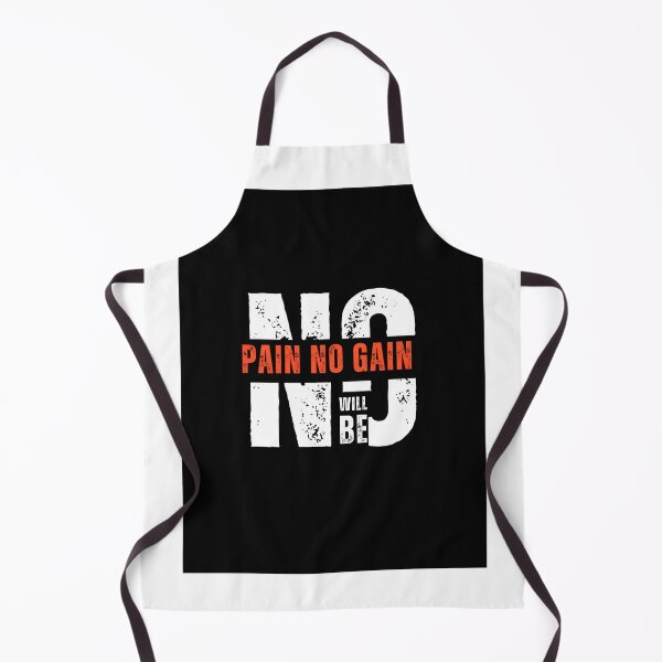 Item preview, slogon-No pain no gain will be designed and sold by Einsteinshop.