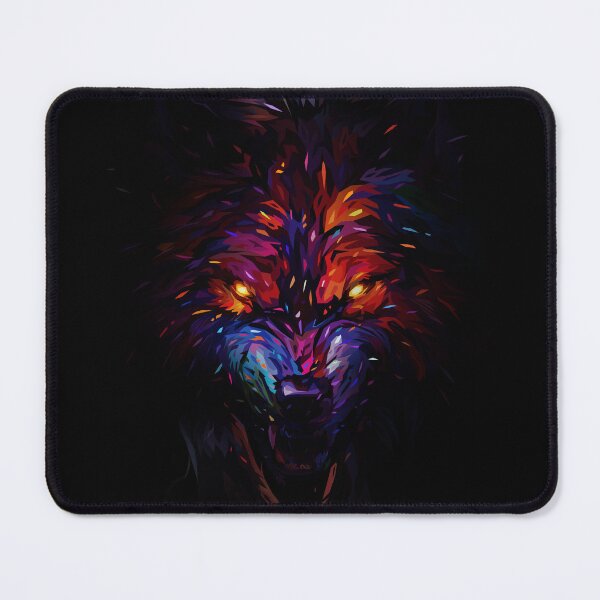 Item preview, Black Wolf Abstract designed and sold by pxlG.