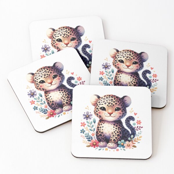 Item preview, Cute Baby Leopard designed and sold by TheAnimalZ00.