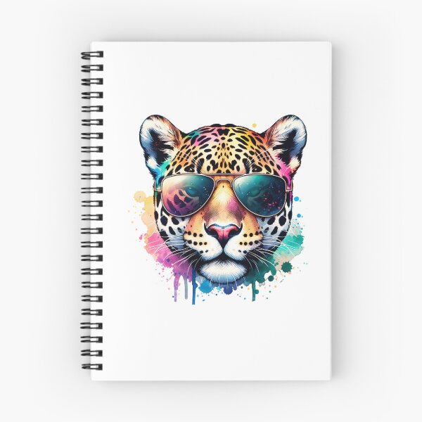 Item preview, Watercolor Jaguar Wearing Sunglasses designed and sold by TheAnimalZ00.
