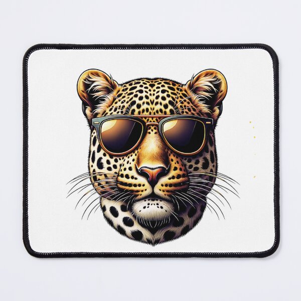 Item preview, Leopard Wearing Sunglasses designed and sold by TheAnimalZ00.