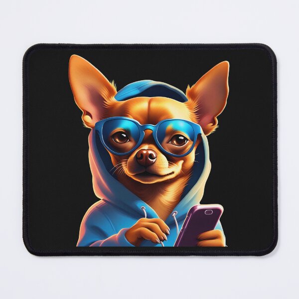 Item preview, Chihuahua Texting designed and sold by Javamba.