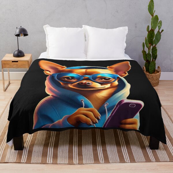 Item preview, Chihuahua Texting designed and sold by Javamba.