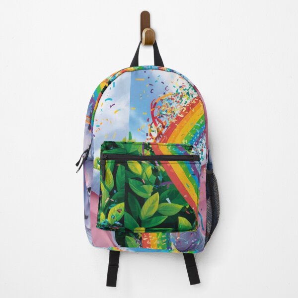 Item preview, Elephant Portrait. rainbow elephant, colorful elephant, whimsical elephant designed and sold by ElephantVibes.